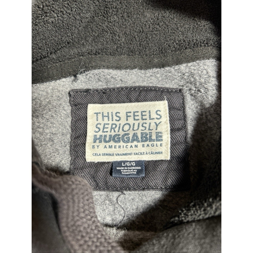 American Eagle AE Rolling Stones Seriously Huggable Hoodie Sz Large‎ Sweatshirt - Picture 7 of 10